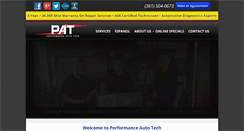 Desktop Screenshot of performanceautotechcc.com